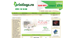 Desktop Screenshot of printings.ro
